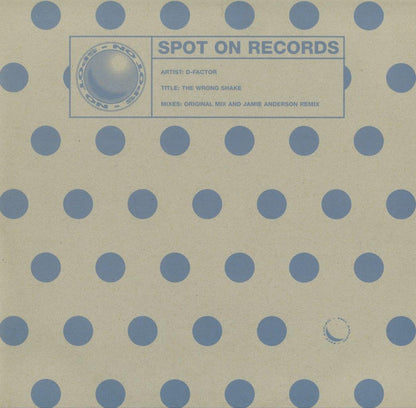 D-Factor : The Wrong Shake (12")