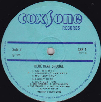 Various : Blue Beat Special (LP, Comp)