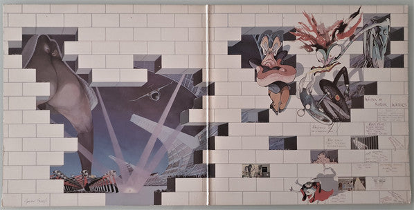 Pink Floyd : The Wall (2xLP, Album, Gat)