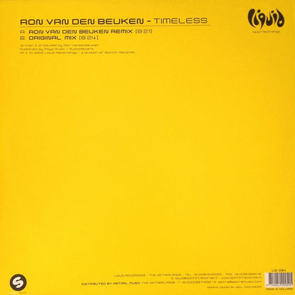 Ron Van Den Beuken : Timeless (12", Ful)