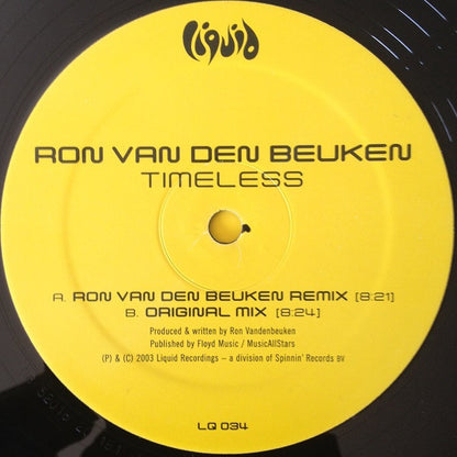 Ron Van Den Beuken : Timeless (12", Ful)
