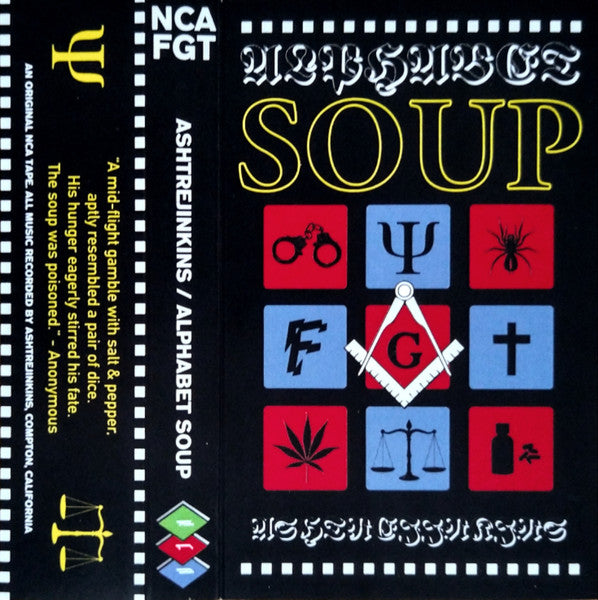 AshTreJinkins : Alphabet Soup (Cass, Album, P/Mixed)