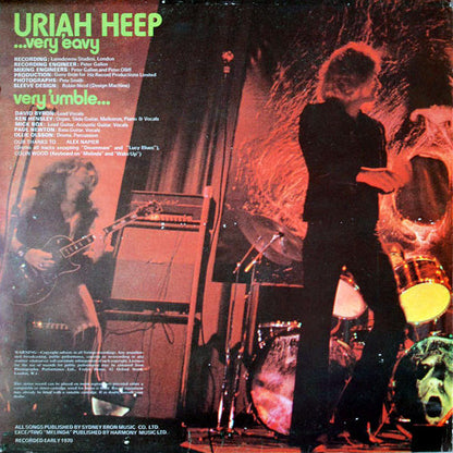 Uriah Heep : ...Very 'Eavy Very 'Umble... (LP, Album, Gat)