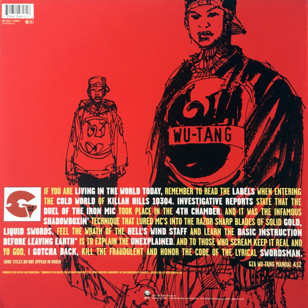 Genius* / GZA : Liquid Swords (2xLP, Album)
