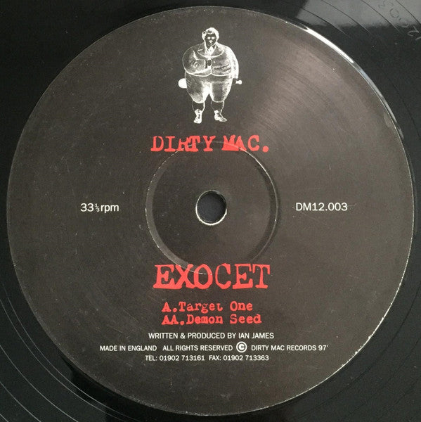 Exocet : Target One / Demon Seed (12")