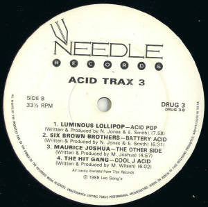 Various : Acid Trax Volume 3 (2xLP, Comp)