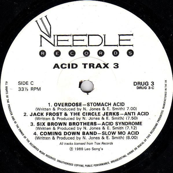Various : Acid Trax Volume 3 (2xLP, Comp)