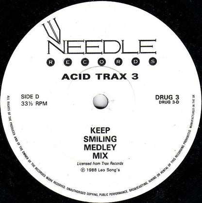 Various : Acid Trax Volume 3 (2xLP, Comp)