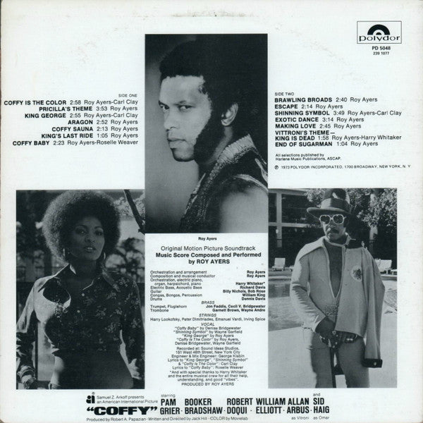 Roy Ayers : Coffy (LP, Album, RE)