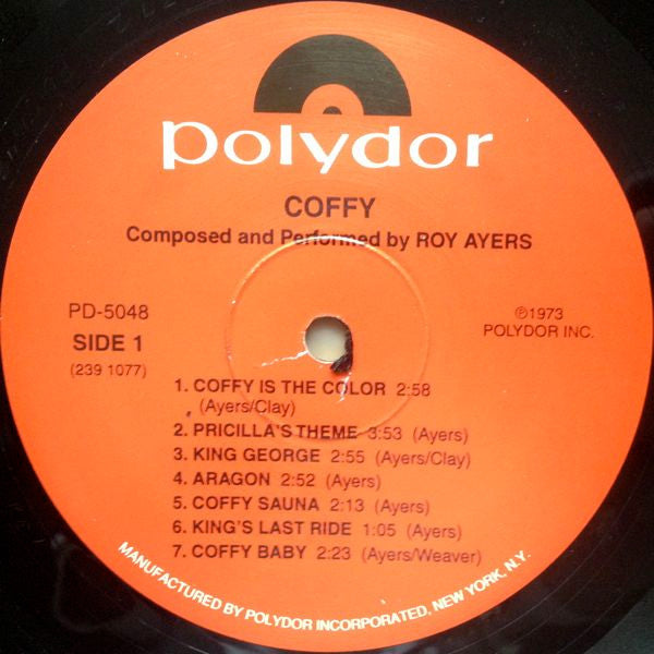 Roy Ayers : Coffy (LP, Album, RE)