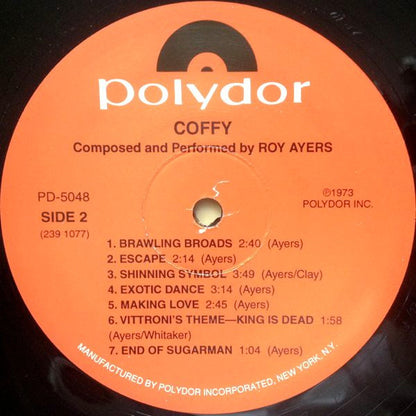 Roy Ayers : Coffy (LP, Album, RE)
