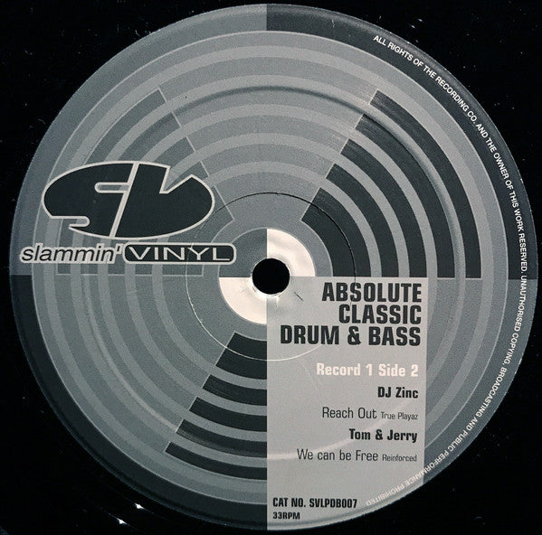 Various : Slammin' Vinyl Present Absolute Classic Drum & Bass (3x12", Comp)