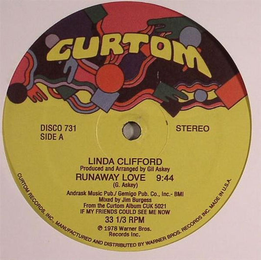Linda Clifford : Runaway Love / Don't Give It Up (12", Unofficial)