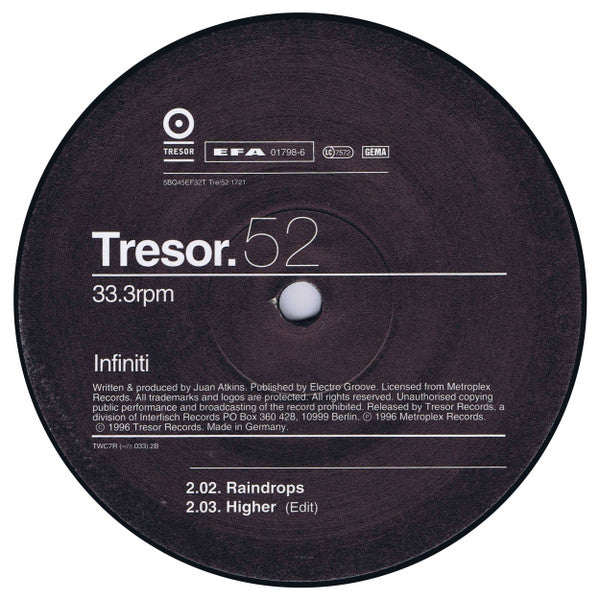 Infiniti : Higher (12")