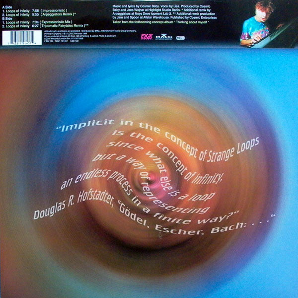 Cosmic Baby : Loops Of Infinity (12", Single)