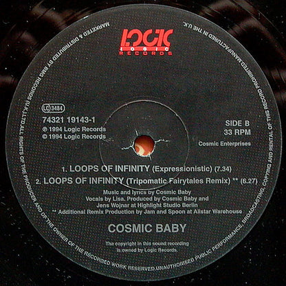 Cosmic Baby : Loops Of Infinity (12", Single)