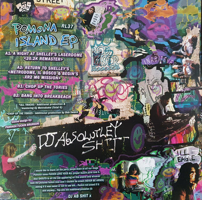 DJ Absolutley Shitt* : Pomona Island EP (12", EP)