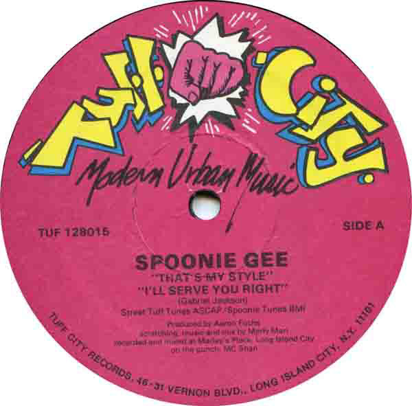 Spoonie Gee : That's My Style (12")