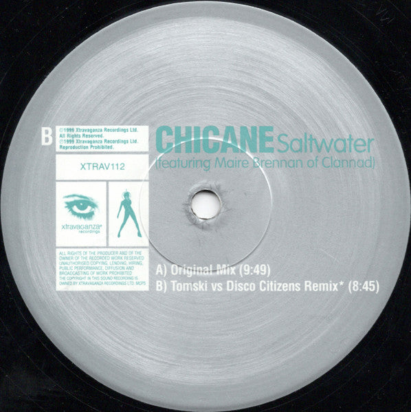 Chicane Featuring Maire Brennan : Saltwater (12")