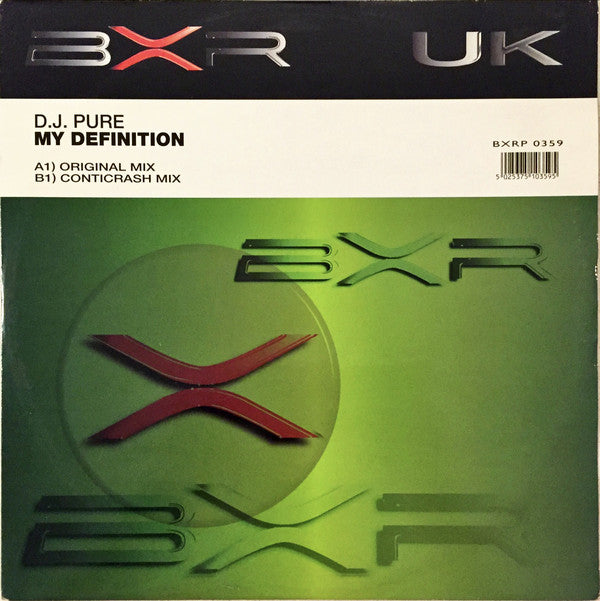 D.J. Pure* : My Definition (12")