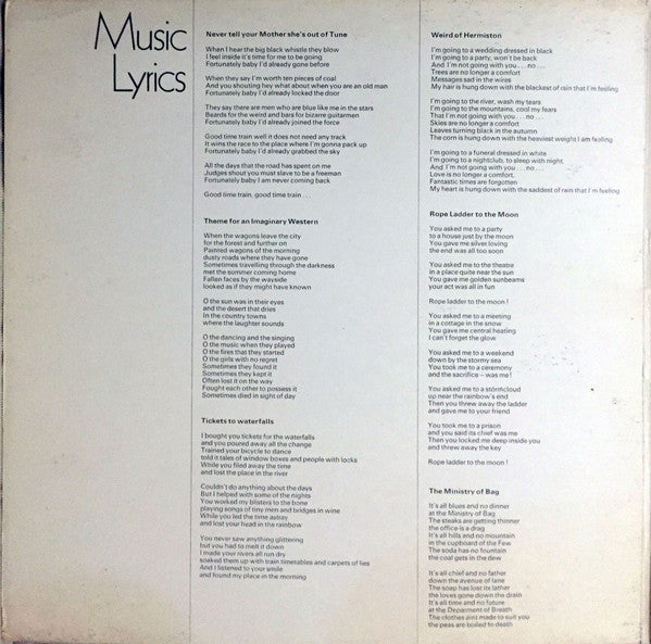 Jack Bruce : Songs For A Tailor (LP, Album, Gat)