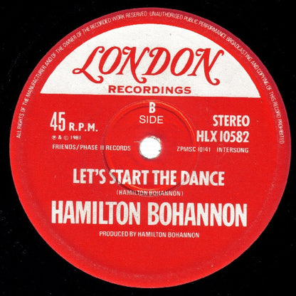 Hamilton Bohannon : Let's Start To Dance Again (12")