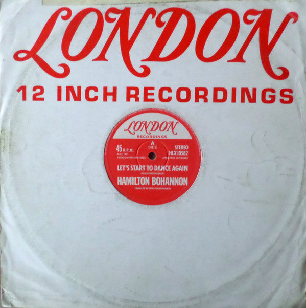 Hamilton Bohannon : Let's Start To Dance Again (12")
