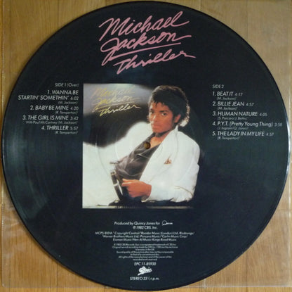 Michael Jackson : Thriller (LP, Album, Pic)