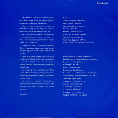 Larry McCray : Ambition (LP, Album)