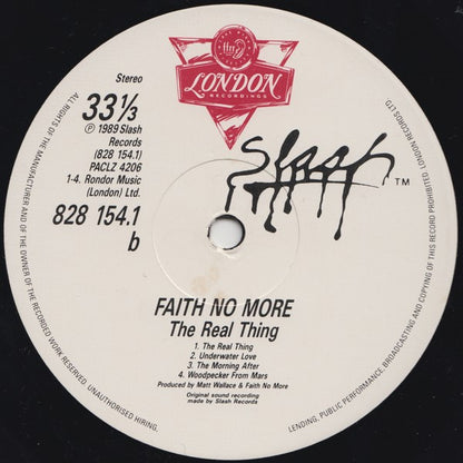 Faith No More : The Real Thing (LP, Album)