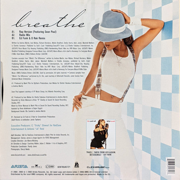 Blu Cantrell : Breathe (12")