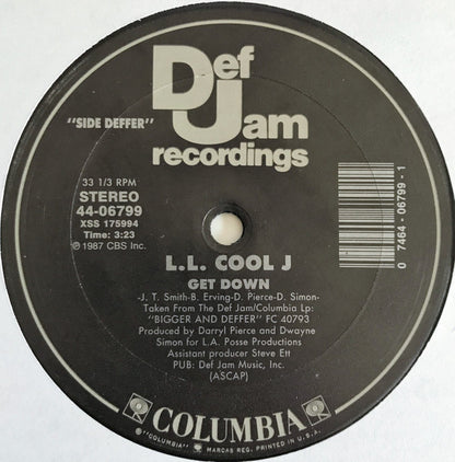 L.L. Cool J* : I'm Bad / Get Down (12", Single)