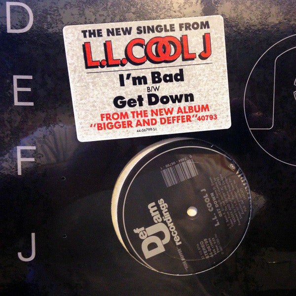 L.L. Cool J* : I'm Bad / Get Down (12", Single)