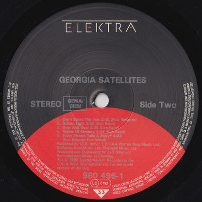The Georgia Satellites : Georgia Satellites (LP, Album)