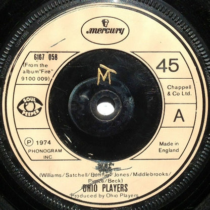Ohio Players : Fire (7", Single)