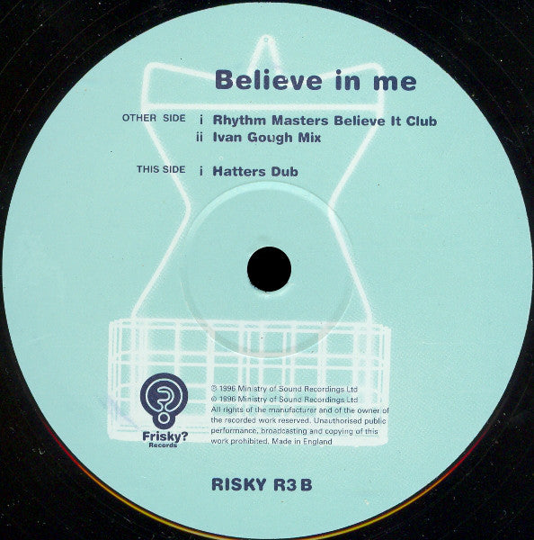 Mankey : Believe In Me (Remixes) (12")