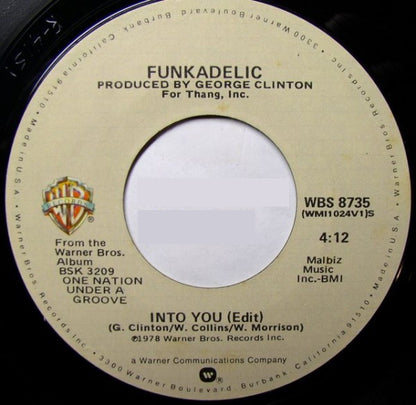 Funkadelic : Cholly (Funk Getting Ready To Roll) / Into You (7", Single)