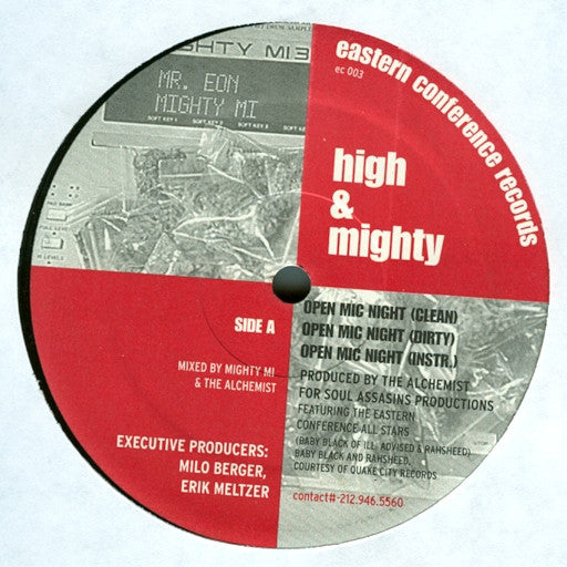 High & Mighty* : Open Mic Night / The Meaning (12")