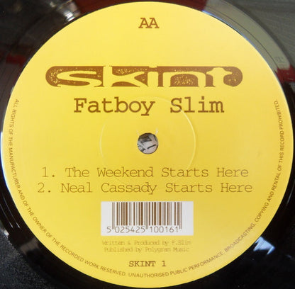 Fatboy Slim : Santa Cruz (12", Single)