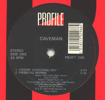 Caveman : Victory (12", Single)