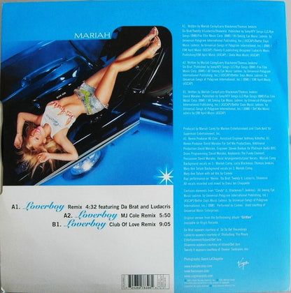 Mariah Carey : Loverboy (12")