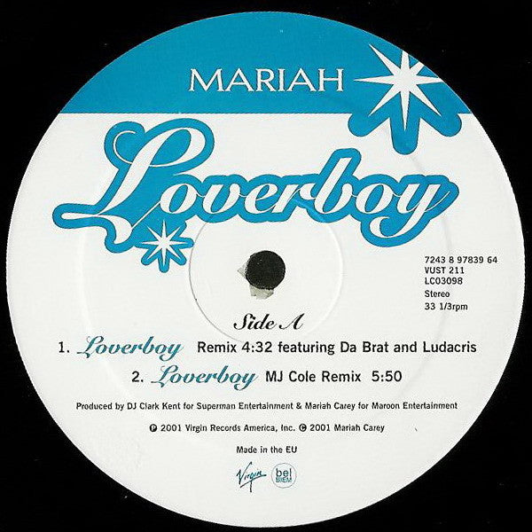 Mariah Carey : Loverboy (12")