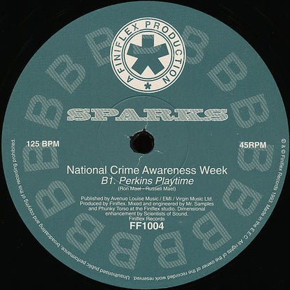 Sparks : National Crime Awareness Week (12", Maxi)