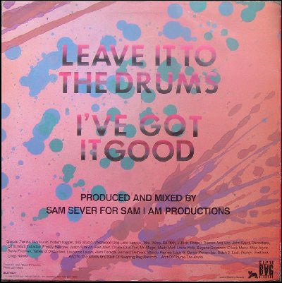 Tricky Tee : Leave It To The Drums / I've Got It Good (12")