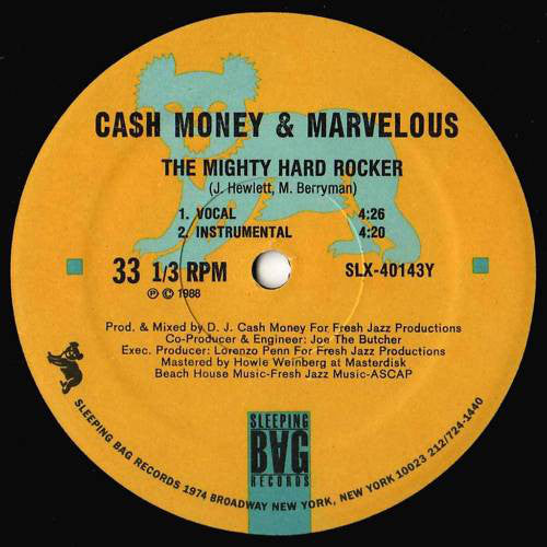 Cash Money & Marvelous : Find An Ugly Woman / The Mighty Hard Rocker (12")
