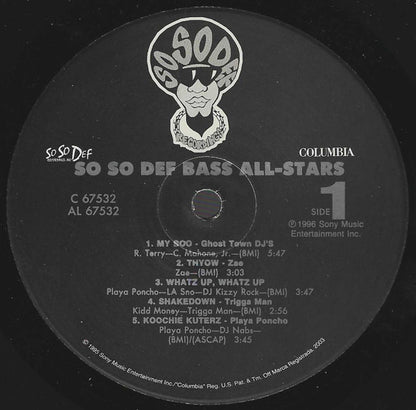 Various : So So Def Bass All Stars (LP, Comp)