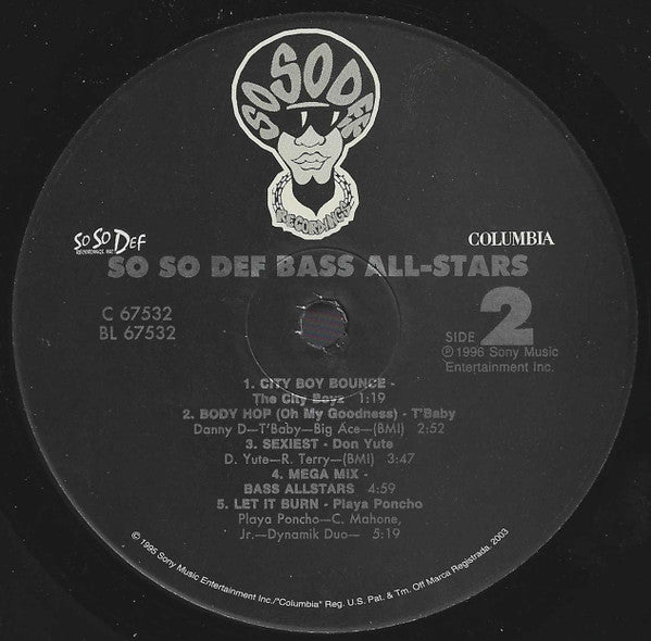 Various : So So Def Bass All Stars (LP, Comp)