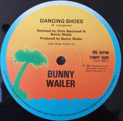 Bunny Wailer : Dancing Shoes / Walk The Proud Land (12")