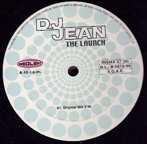 DJ Jean : The Launch (12")