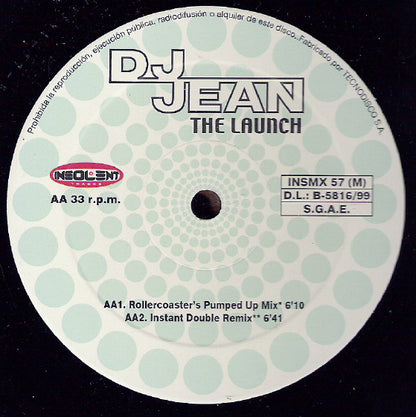 DJ Jean : The Launch (12")